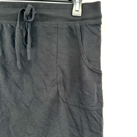 Balance Collection size medium black elastic waistband drawstring skirt - Picture 3 of 5
